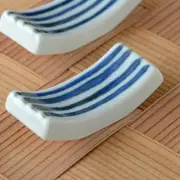 Checkered pattern chopstick rest From Japan