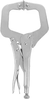 Pliers Welding Tools Clamps Automotive Tools Heavy Duty Metal C-clamp Car Maintenance Tool Welding Equipment Wood Working Clamps Woodworking C-clamp Silver Carbon Steel
