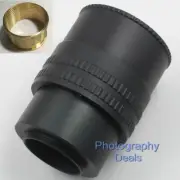 Brass M52 to M42 36-90mm Adjustable Focus Helicoid Lens Adapter Extension Tube