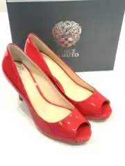 Vince Camuto, Women's Heel, Style Name Vc-Kiley, Color Cherry, Size 10
