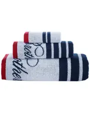 Brooks Brothers Nautical Blanket Stripe 3Pc Towel Set