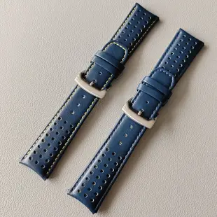 23mm錶帶真皮錶帶適用於西鐵城CITIZEN藍天使錶帶 AT8020-03L AT9031-52L 錶帶 22mm