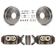 Transit Auto Rear Brake Drum Shoes Spring And Cylinders Kit Replacement For H...