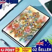 Flower Cross 5D Diamond Painting Notebook Diamond Art Notebook Kits