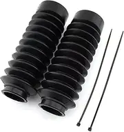 Motorcycle Front Shock Covers Motorcycle Rubber Front Lower Fork Shocks Cover Suspension Dust Gaiters Boots Fit for Honda CB400SS CL400 CB400 CB500 Fork Guards