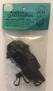 Angler’s Accessories Kwik Clip Neck Lanyard, Fly Fishing