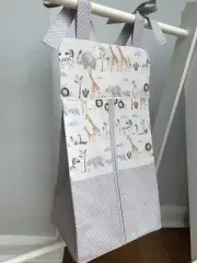 Handmade Jungle Theme Nappy Stacker/ Bedroom Storage/ Space Saver.
