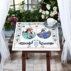 18" Square Multi Stone Mughal Floral Inlay Art Coffee Table Top Living Room Deco