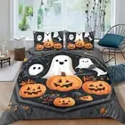 Bedding Cover Set Happy Halloween Bedroom Decor Children Adult Modern Duvet10