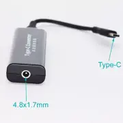 45W Power Type-C Converter Cord 4.8x1.7mm Female DC 20V To Type-C Power Adapter