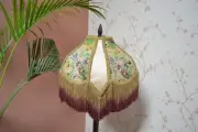 Lampshade mini dome oyster secret garden print table lampshade floor lampshade