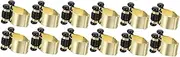 BESPORTBLE 12pcs Metal Clips for Fishing Rod Holders Compact Pole Storage Racks Wall-mounted Floor Display Easy Installation for Fishing and Billiards