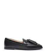 LINDI TASSEL LOAFER in BLACK for Women