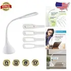 Creative Curves Adjustable LED Desk Lamp - 4 Brightness Settings & Touch Control