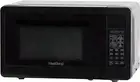 700W Compact Microwave Oven with 6 Settings and Speed Defrost, Black