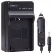 Digital Camera Battery Car Charger for OLYMPUS BLN1(Black)