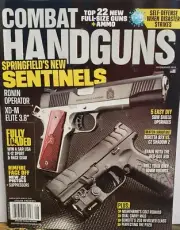 Combat Handguns July Aug 2020 Springfields New Sentinels FREE SHIPPING CB