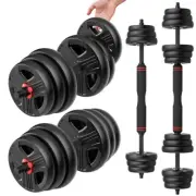 UKEEP Adjustable Dumbbells Set, 20/30/40/55/60/70/80/90lbs Free Weight Set with