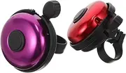 2pcs Loud Sound Bicycle Bell Durable Ringing Bike Accessories for Adults for Easy Installation for Scooters and Bicycles