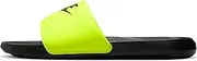 [Nike] Men's Victori One Slide Running Shoe, BLACK/BLACK-VOLT, 11 UK