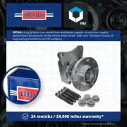 Wheel Bearing Kit fits FIAT SCUDO 1.6D Rear 07 to 16 9HU B&B Quality Guaranteed