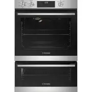 Westinghouse 60cm Multi-function 5 Stainless Steel Oven with Separate Grill. WVE6565SD