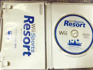 幸運小兔 Wii 度假勝地 Sports Resort 需動感強化器 WiiU 主機適用 日版 C2/庫存品