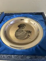 THE 1972 FRANKLIN MINT MOTHER’S DAY SOLID STERLING SILVER LIMITED EDITION PLATE