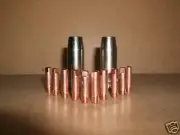 Mig contact tips 1.0mm x 10 & Gas Shroud x 2 for Sealey Supermig 185 Mig Welder