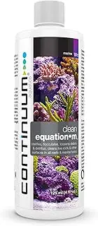 Continuum Aquatics Clean Equation M – Marine Aquarium Cleaner & Clarifier – Clears Water, Loosens Debris, Supports Reef & Fish Health, Advanced Formula 125 ml