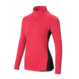EasyMain 衣力美 SE18062 女專業級排汗保暖衫 (紅) 登山健行 01EMS18062