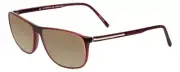 Porsche P8278-D 56mm Polarized Sunglasses Crystal Red Matte Brown 4 LENS OPTIONS