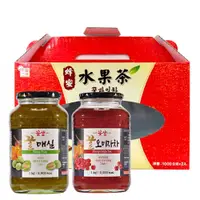 在飛比找誠品線上優惠-花泉-蜂蜜果茶禮盒1kg x 2入 (五味子/梅實茶)