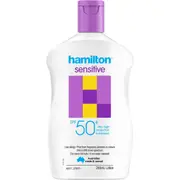Hamilton SPF 50+ Sensitive Sunscreen Lotion 265mL