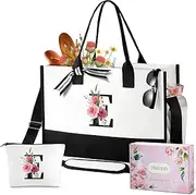 [TRSODD] Grandma Birthday Gifts, Best Grandma Ever Beach Bag With Inner Pocket