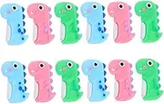 COOPHYA Animal Pencil Toppers Silicone Pencil Caps Fun and Charming Stationery for Students Classroom Prize Decor