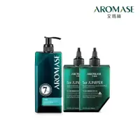 在飛比找momo購物網優惠-【Aromase 艾瑪絲】頭皮淨化植萃洗髮精組(頭皮淨化液2