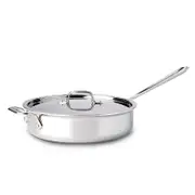 All-Clad Stainless Steel 4-Quart Saute Pan with Lid