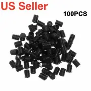 100pcs Black Barrel Elastic Rope Cord Locks End