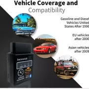 HH OBD Advanced OBD Bluetooth Scanner Reading and Clearing Vehicle Fault Codes