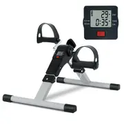 Portable Mini Exercise Bike Pedal Fitness Cycle Trainer Leg Machine Home Gym LCD