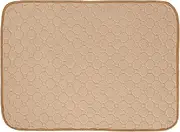 Dog Pee Pads Pet Training Mat Dog Diapers Puppy Pads Absorbent Washable Reusable Pads for Dogs Cats Rabbit Beige M