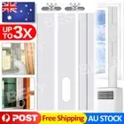 2/3x For Portable Air Conditioner Window Slide Kit Plate White + Screws AUS NEW