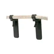 DOSS Nylon Wire Clip Cable Organiser Adhesive Backed for Wire 6Pack