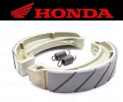Set of (2) Honda Water Grooved FRONT Brake Shoes and Springs #06450-KC2-680
