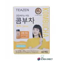 在飛比找蝦皮購物優惠-韓國直送 TEAZEN 康普茶 柚子口味+杯子 5gx40入