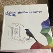 Bird Feeder with Camera,Wireless Outdoor Solar Bird Feeder New!