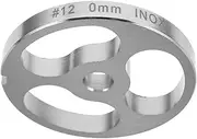 KOMBIUDA Meat Grinder Sausage Maker Accessories Stainless Steel Blade Disc Pusher Tool for Efficient Sausage Production