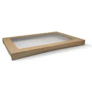 Medium Plus Rectangle Catering Tray Lid 100pc/ctn