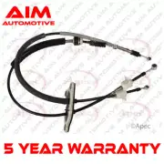 Gear Selector Cable Aim Fits Peugeot Bipper Citroen Nemo 1.4 HDi 1611917080